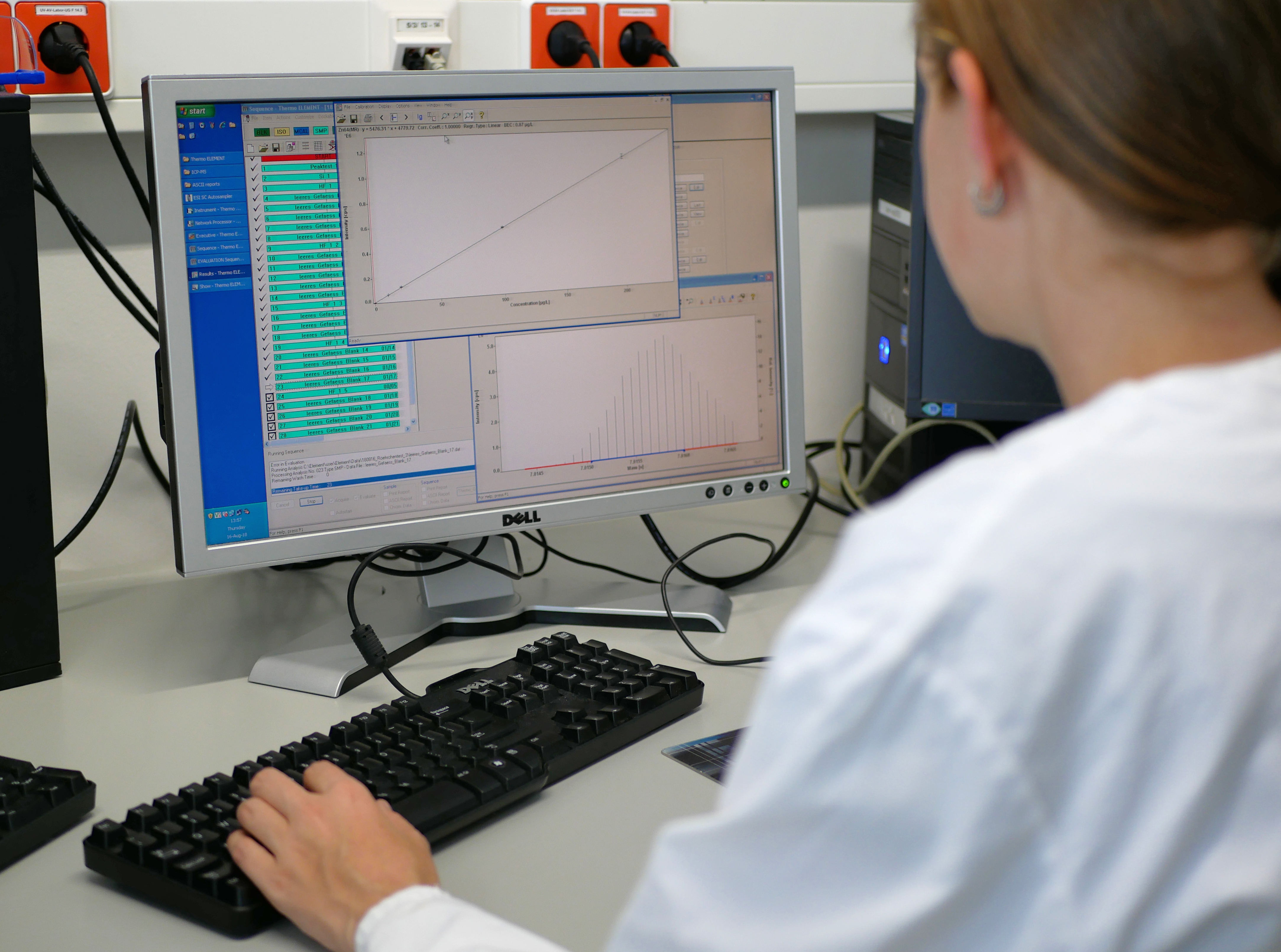 Hochauflösende Massenspektroskopie mit einem induktiv-gekoppelten Plasma Hochauflösende Massespektroskopie mit einem induktiv-gekoppelten Plasma