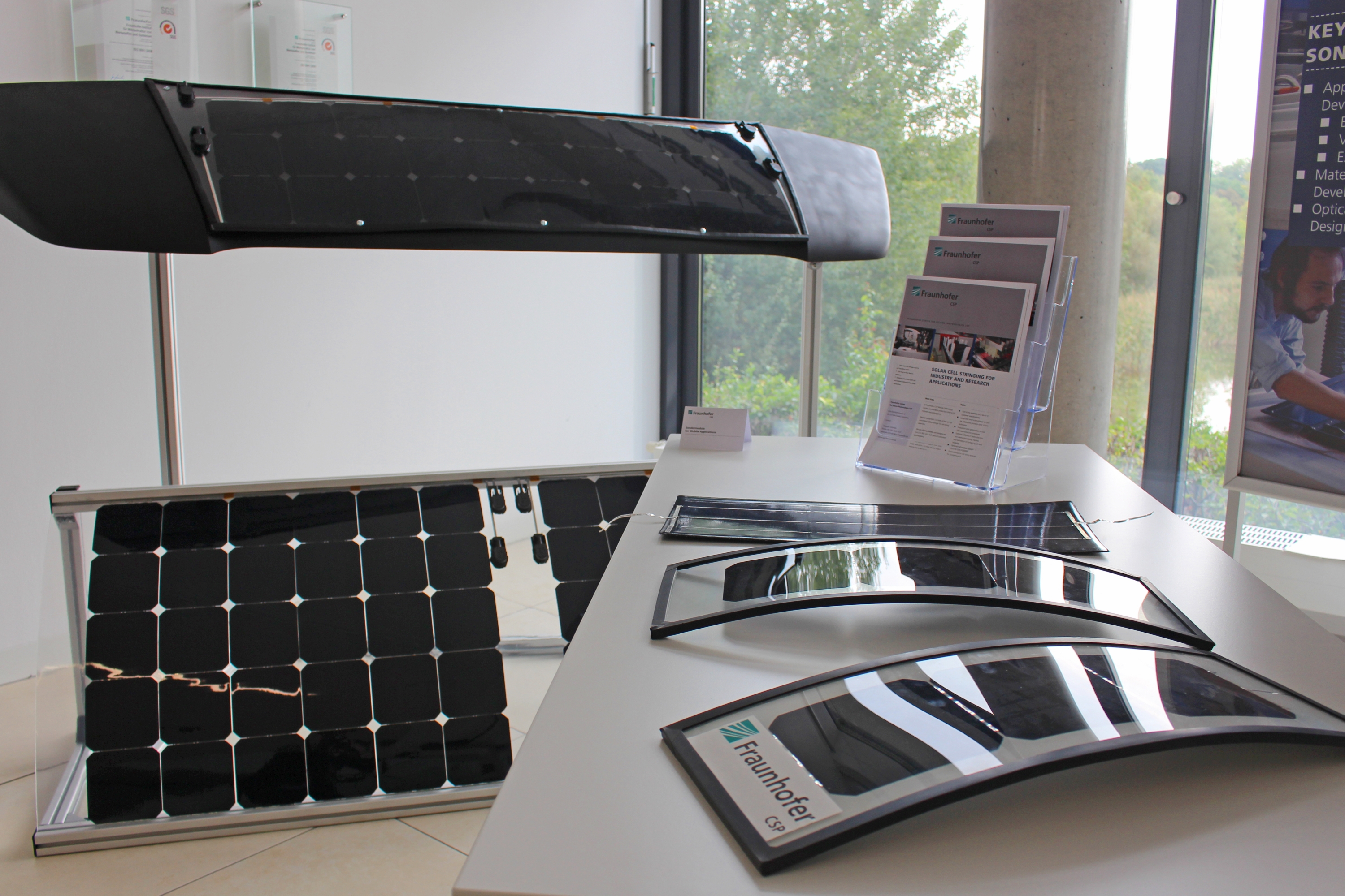 anpassungsfähig Form Solarmodule Praesentation 