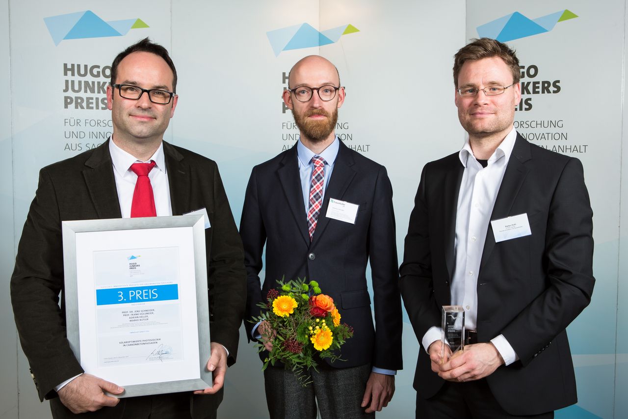 Hugo-Junkers-Preis Schneider Carbonbeton Hugo-Junkers-Preis
