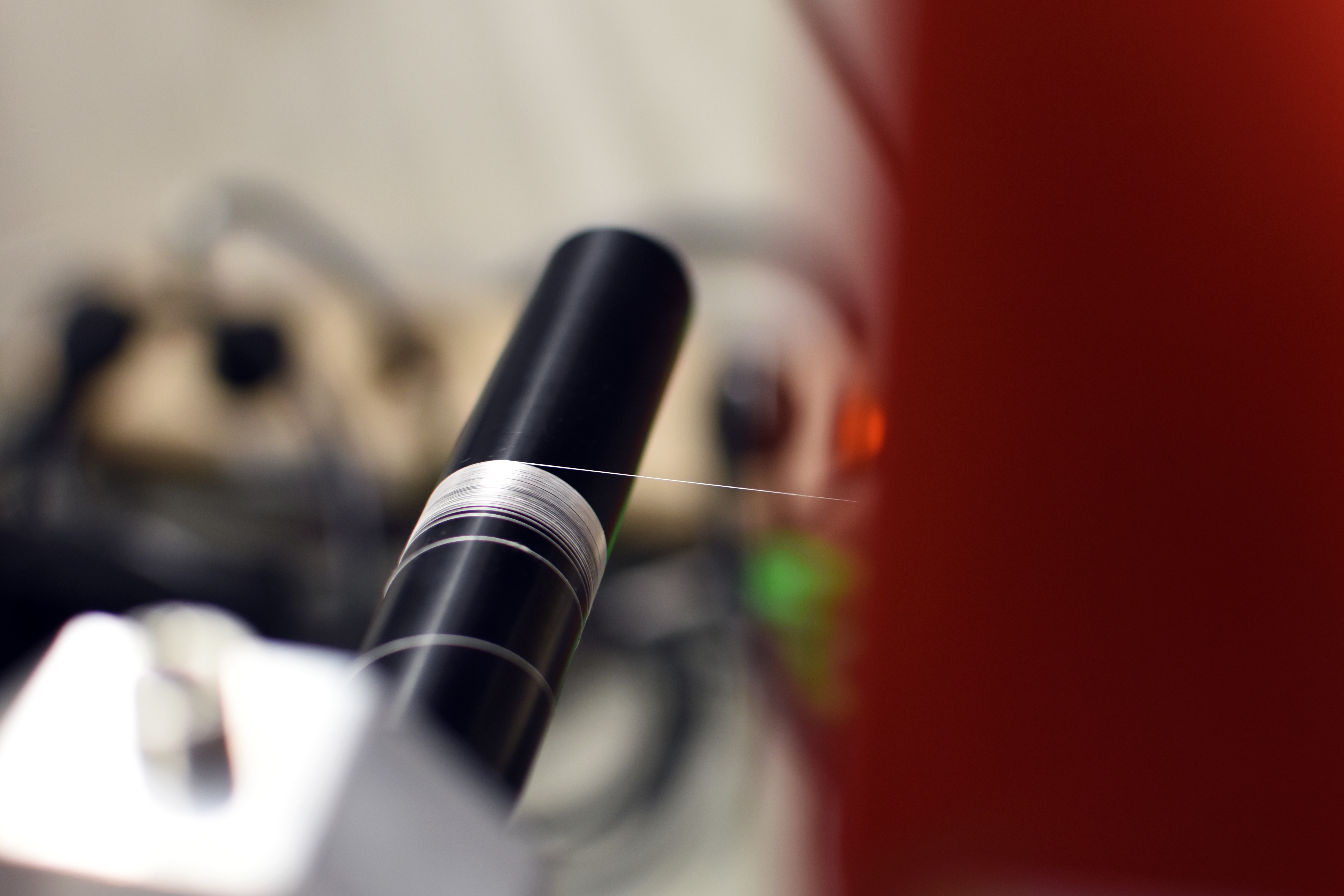 Elektrospinnen einer multifibrillaren Polyacrylnitrilfaser
