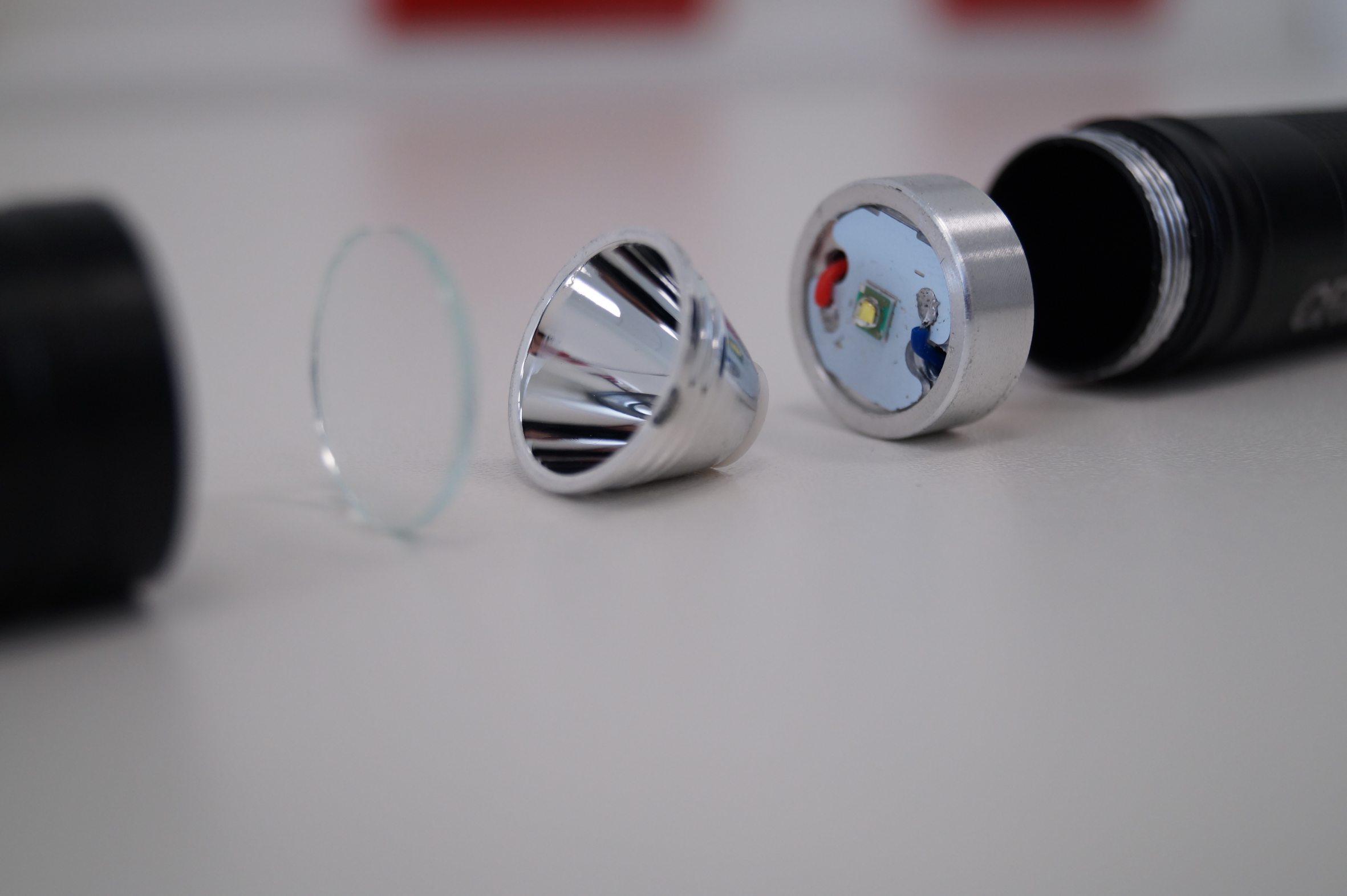 LED Licht Makula-Degeneration Teile einer Taschenlampe