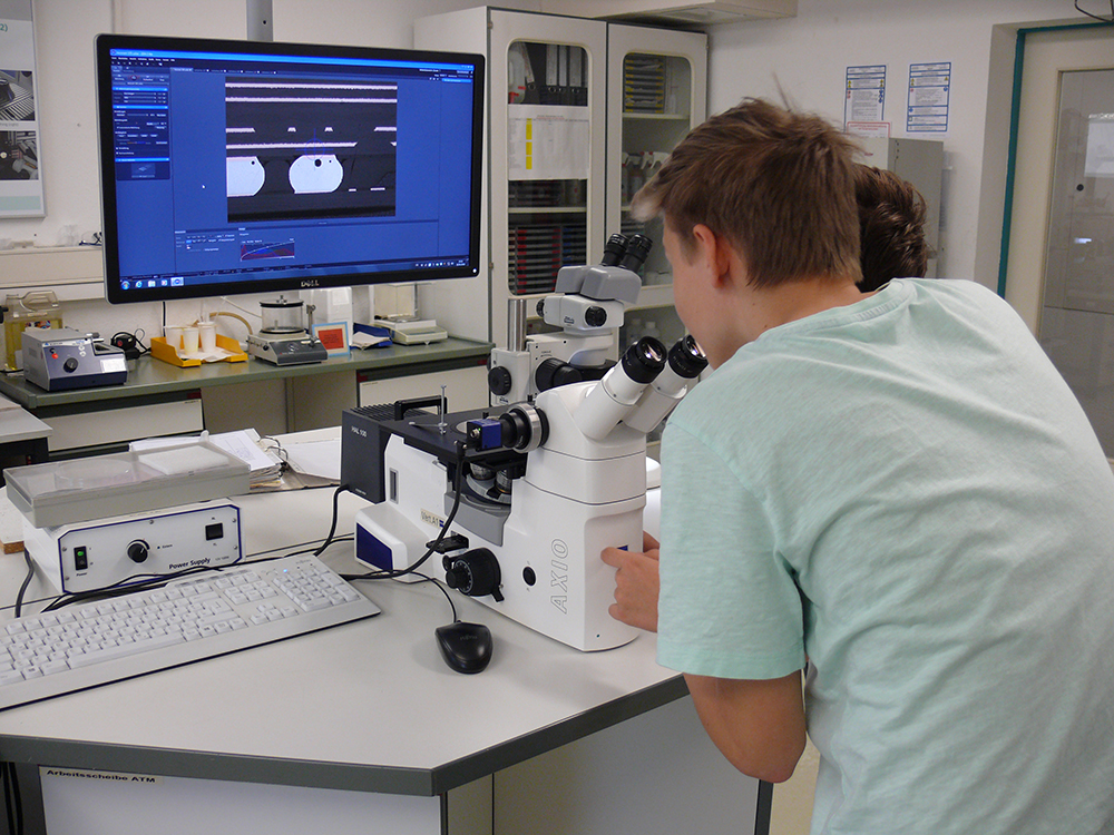 Fehleranalyse Mikrochips Fraunhofer IMWS