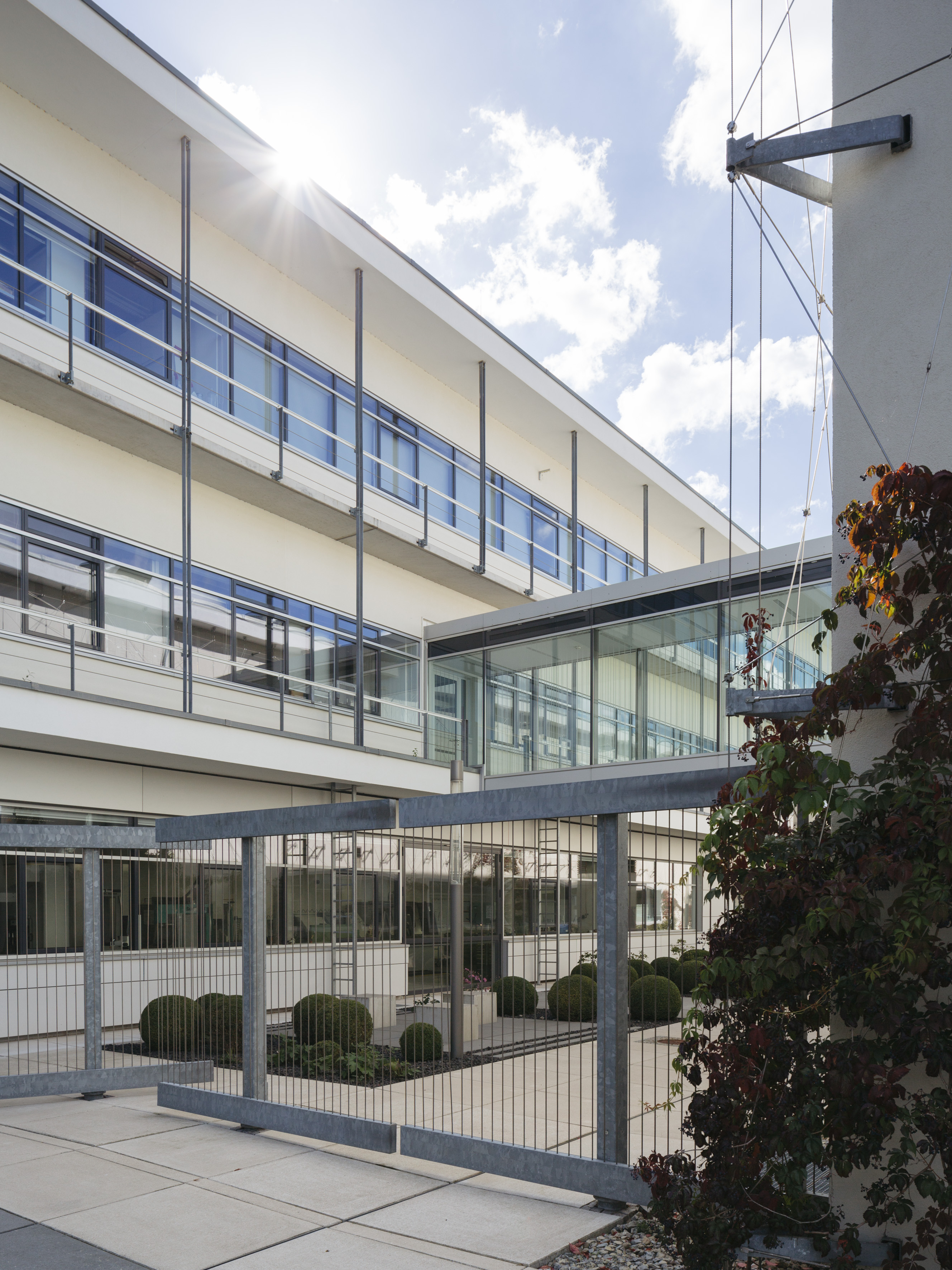 Fraunhofer IMWS Institut, IMWS, Vordereingang, Eingang