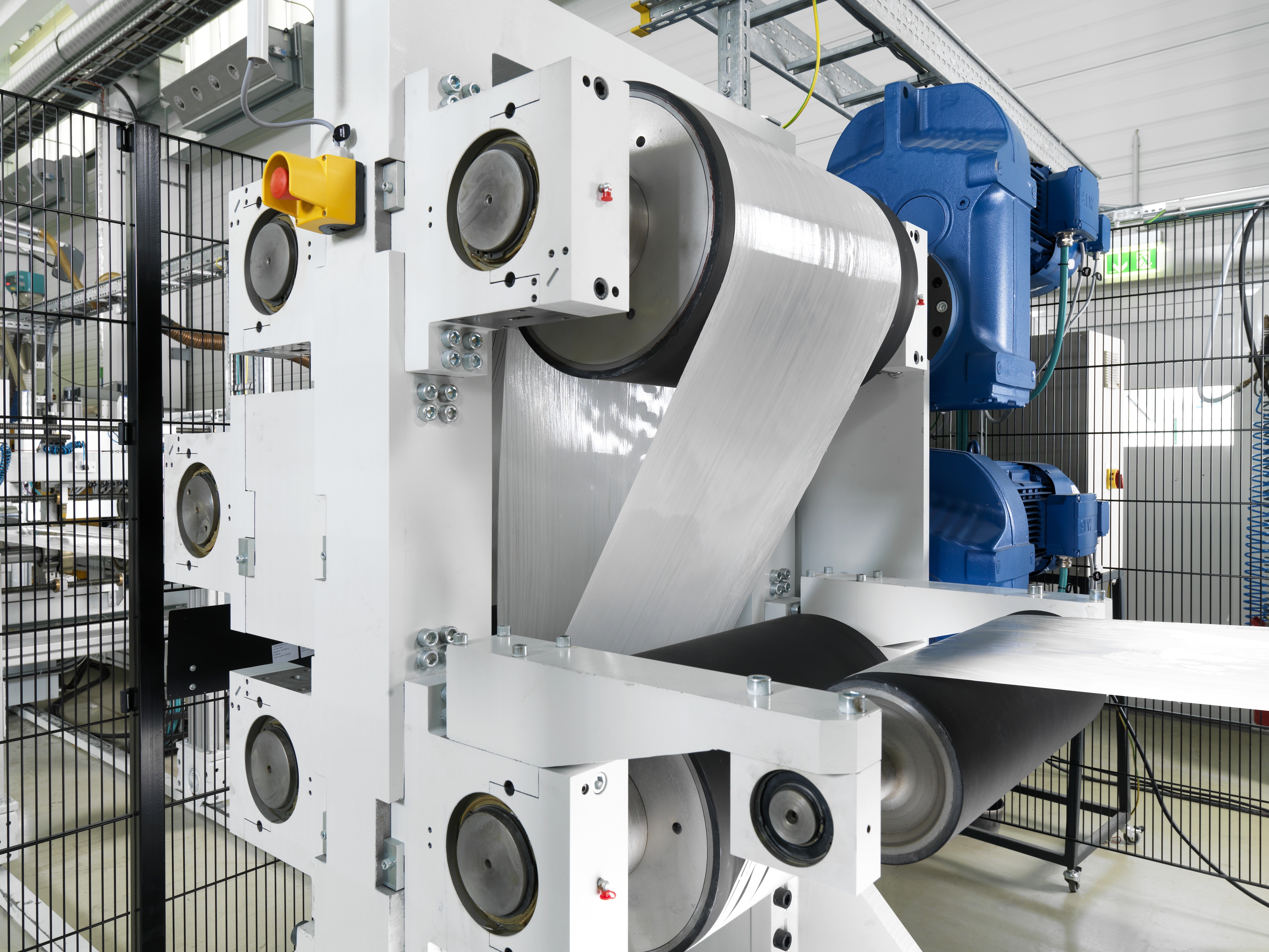 UD tape in the manufacturing process.