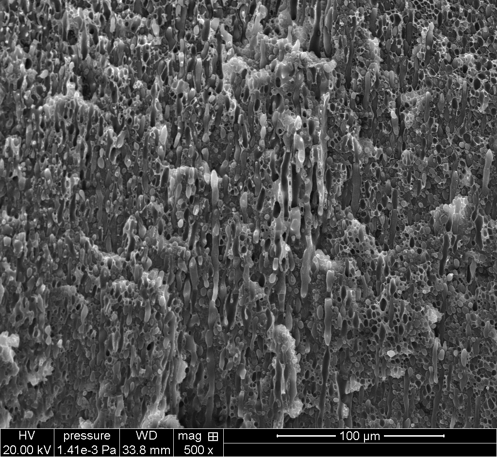 Polymer Aktivierung optimiertes PLA-PP-Blend