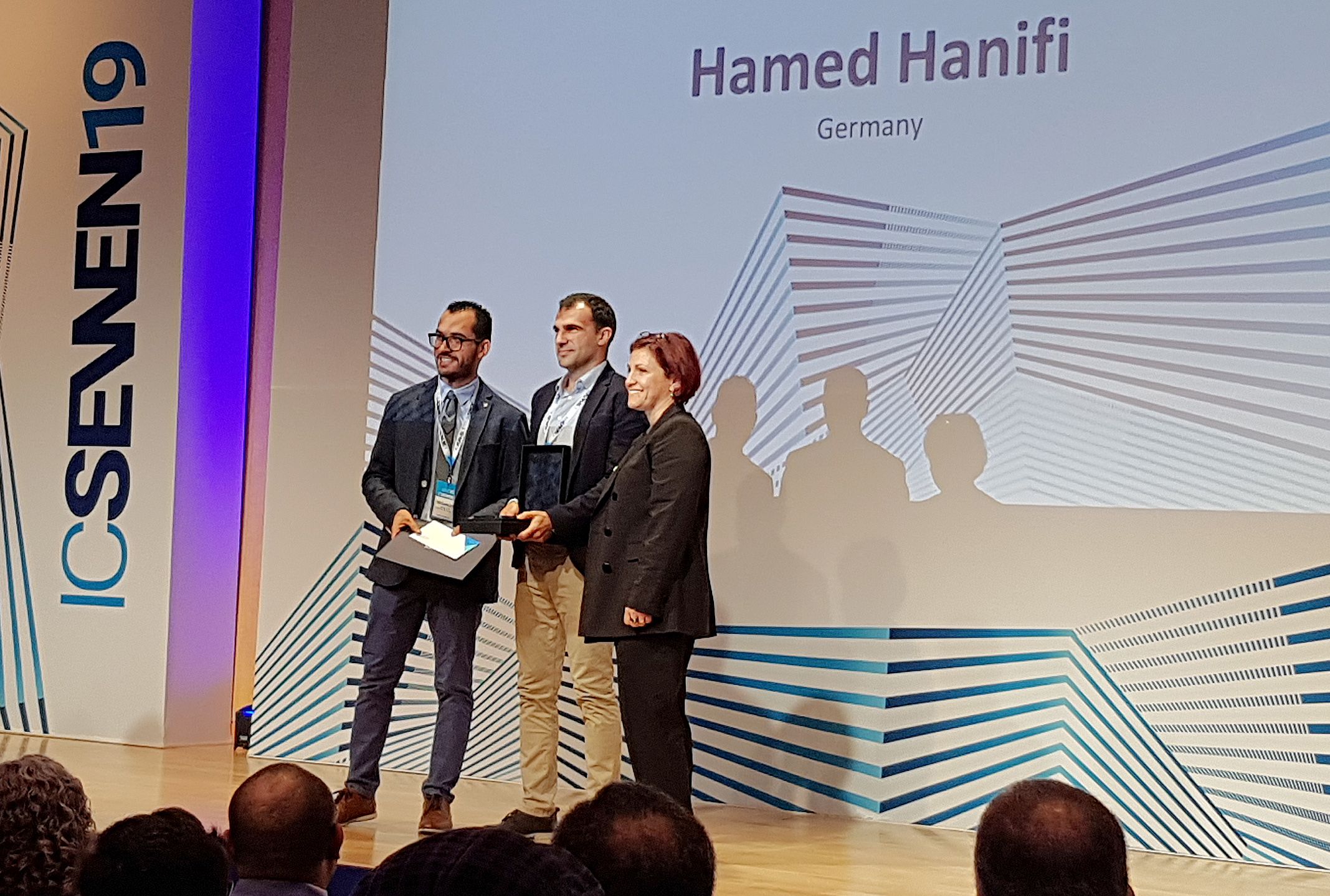 Hamed Hanifi was awarded at the IC-SEWEN19 conference. Hamed Hanifi was awarded at the IC-SEWEN19 conference.