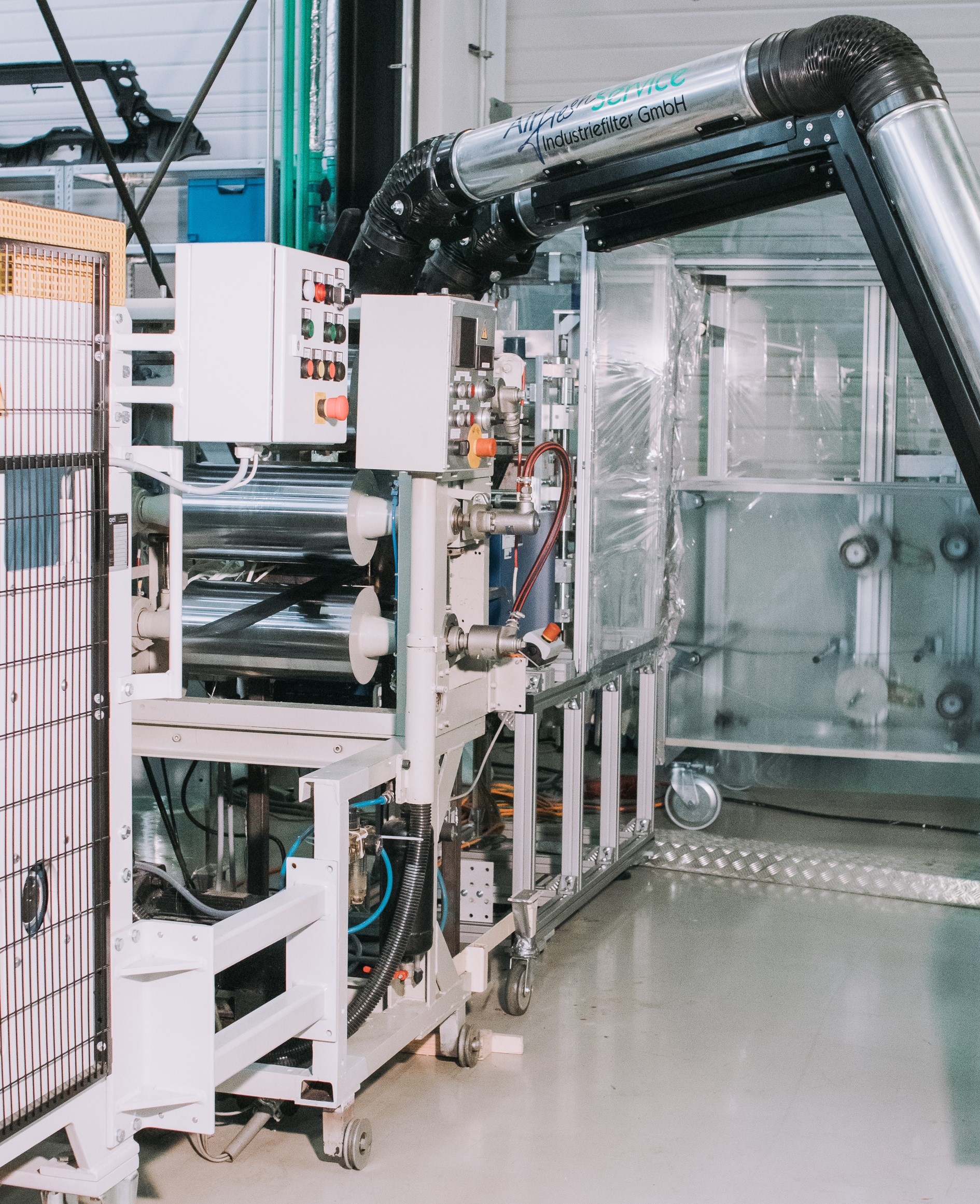 UD-Tape Laboranlage UD-Tape Faserverstärkung