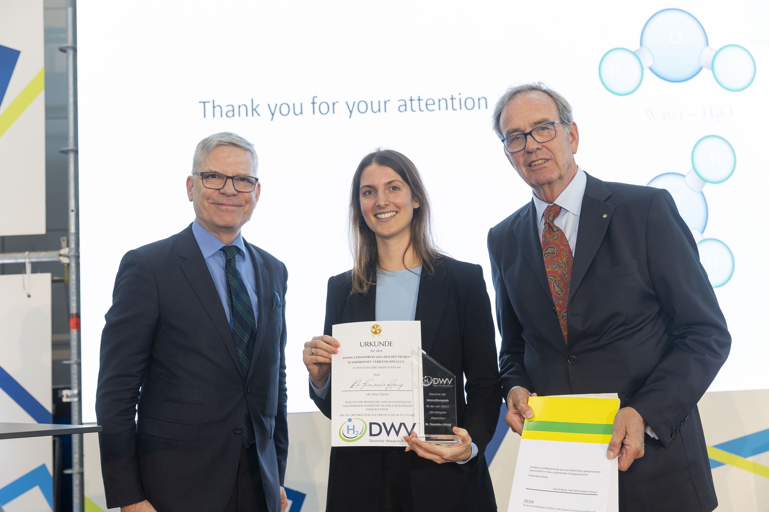 Franziska Hönig DWV-Award DWV Innovationspreis Sauerstoff